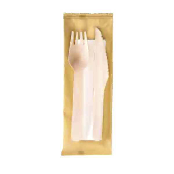 POSATE BIS LEGNO IMBUSTATE