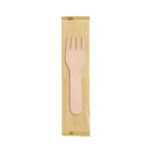 MINI FORCHETTA LEGNO IMBUSTATA