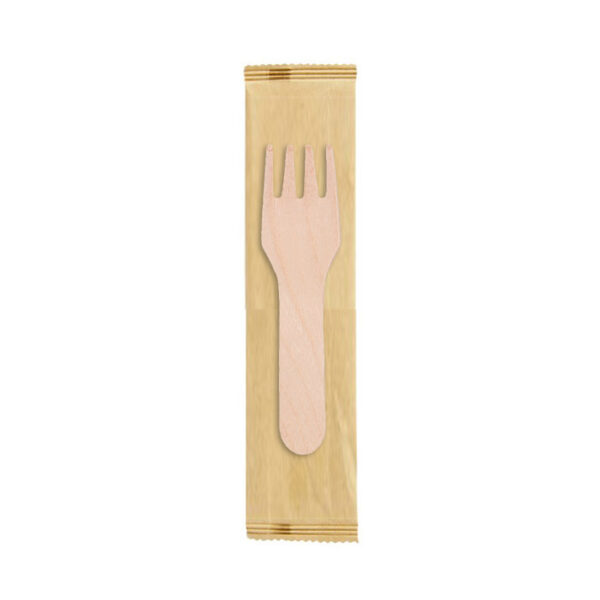 MINI FORCHETTA LEGNO IMBUSTATA